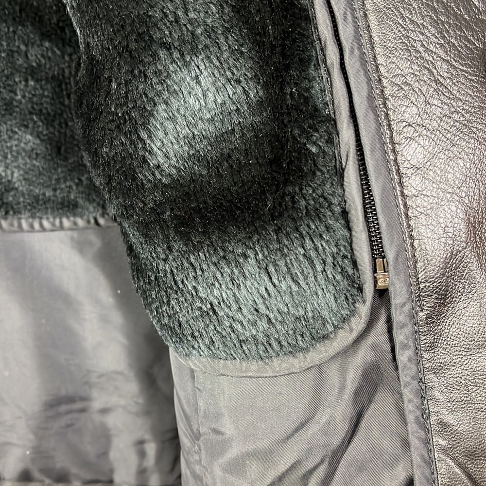 Extasy Italian soft leather pant coat EUC - Picture 5 of 12
